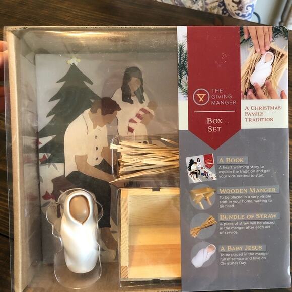 Christmas Manger Family Tradition Holiday Activity Baby Jesus - Picture 4 of 4